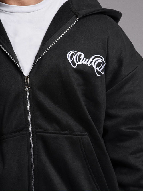 OUTD Essential Zip-Up Hoodie