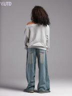 OUTD 99 Off-Shoulder Sweatshirt